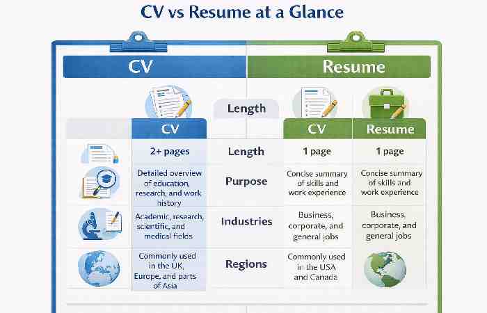 cv vs resume