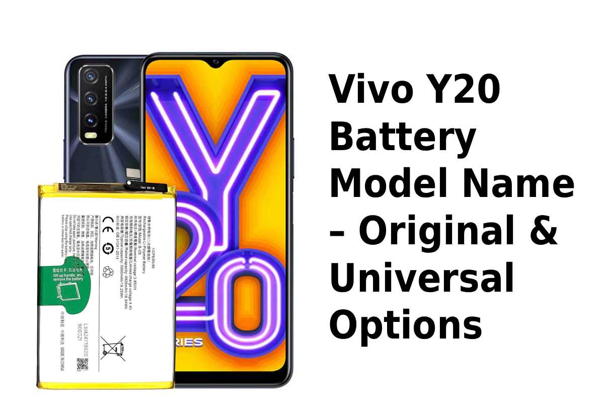 vivo y20 battery model name