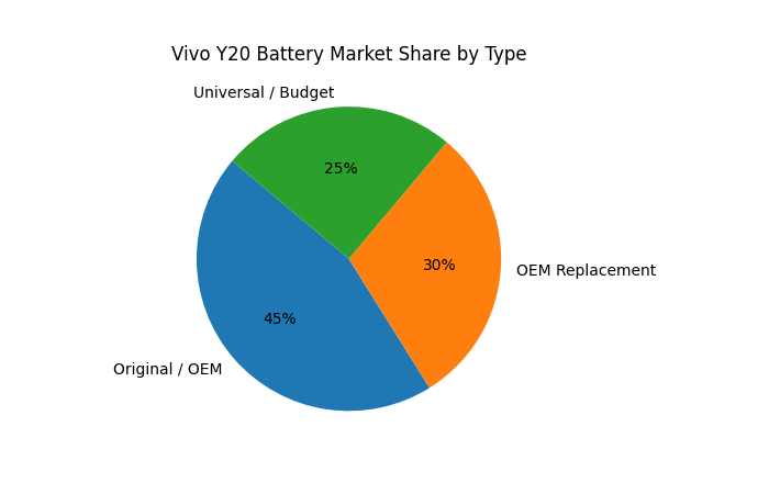 vivo y20 market demand by battery type
