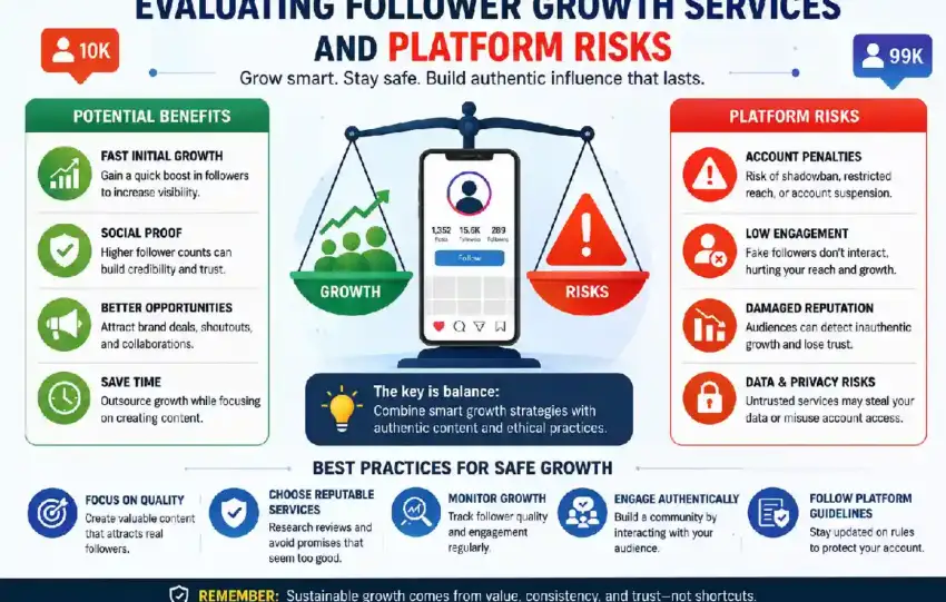 evaluating follower growth services