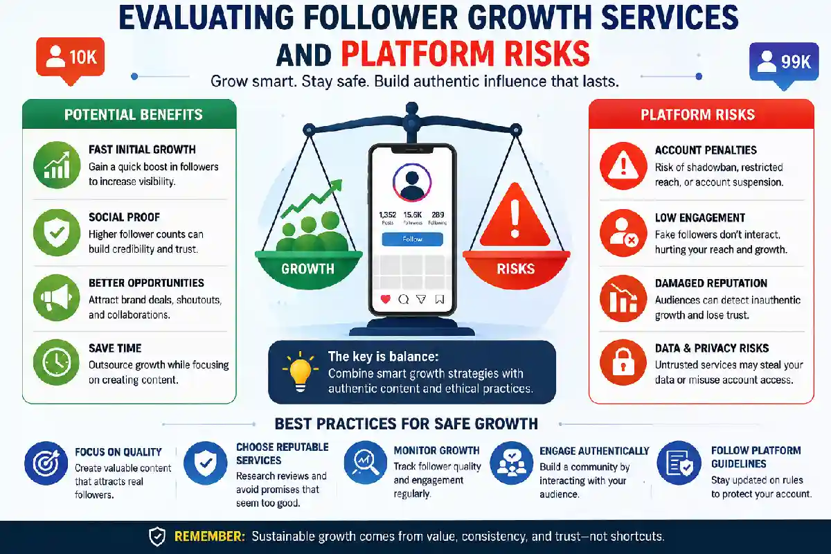 evaluating follower growth services