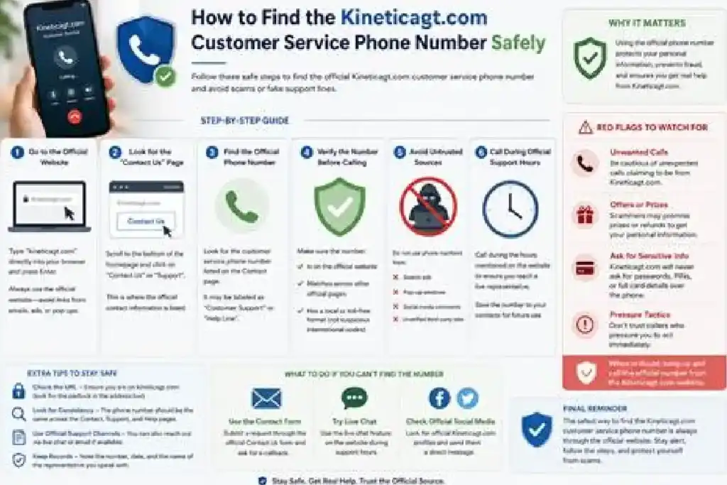 How to Find the Kineticagt.com Customer Service Phone Number Safely
