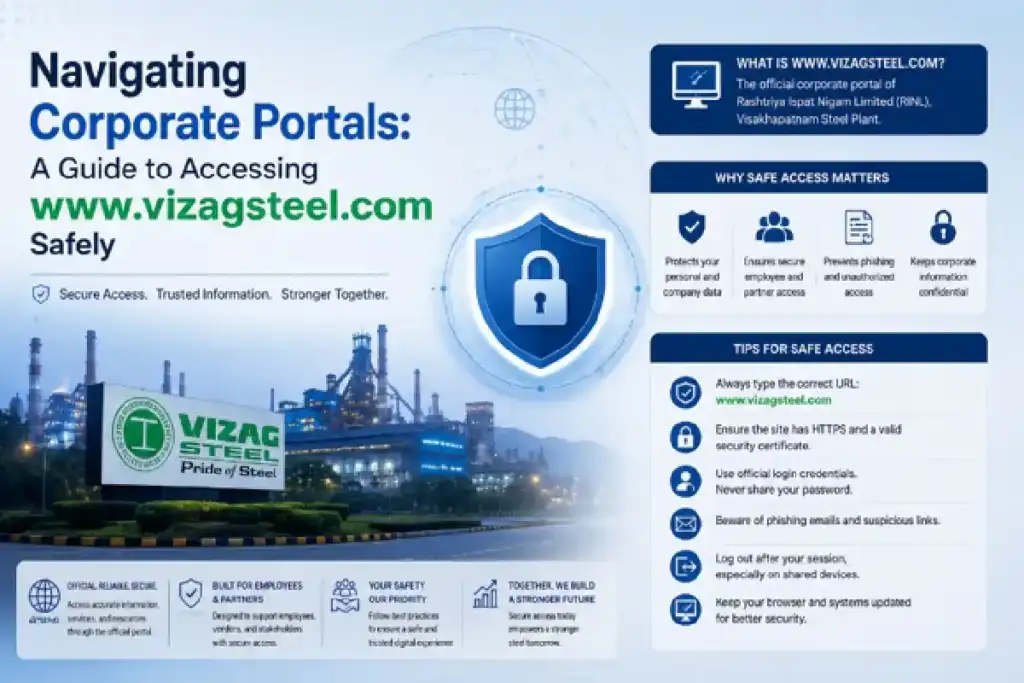 Navigating Corporate Portals: A Guide to Accessing www vizagsteel com Safely