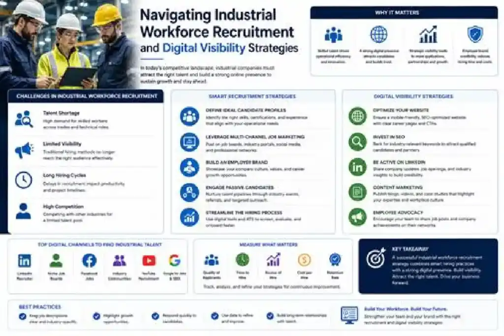 Navigating Industrial Workforce Recruitment and Digital Visibility Strategies