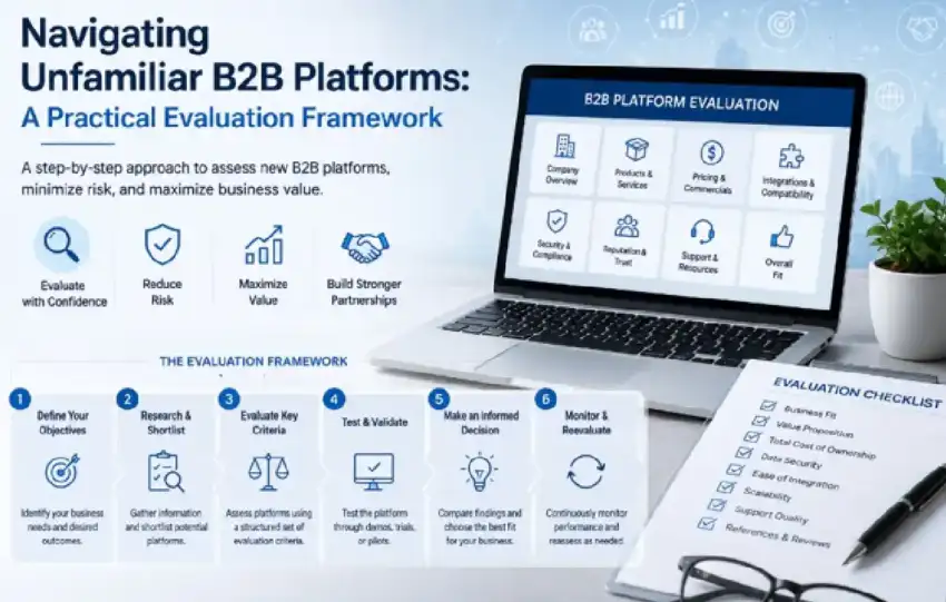 navigating unfamiliar b2b2 platforms