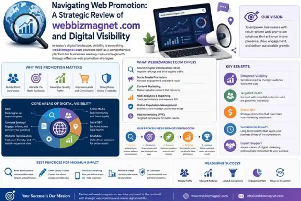 Navigating Web Promotion: A Strategic Review of webbizmagnet .com and Digital Visibility